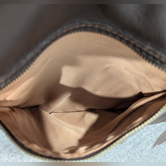 The Sak Sequoia Brown Pebbled Leather Hobo Bag, 11x13x4", EUC - Picture 8 of 12